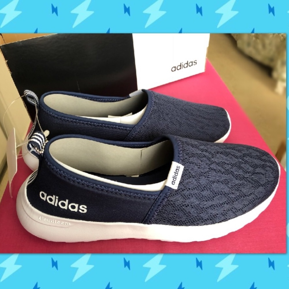 NWT Adidas Cloudfoam Shoes (Navy)